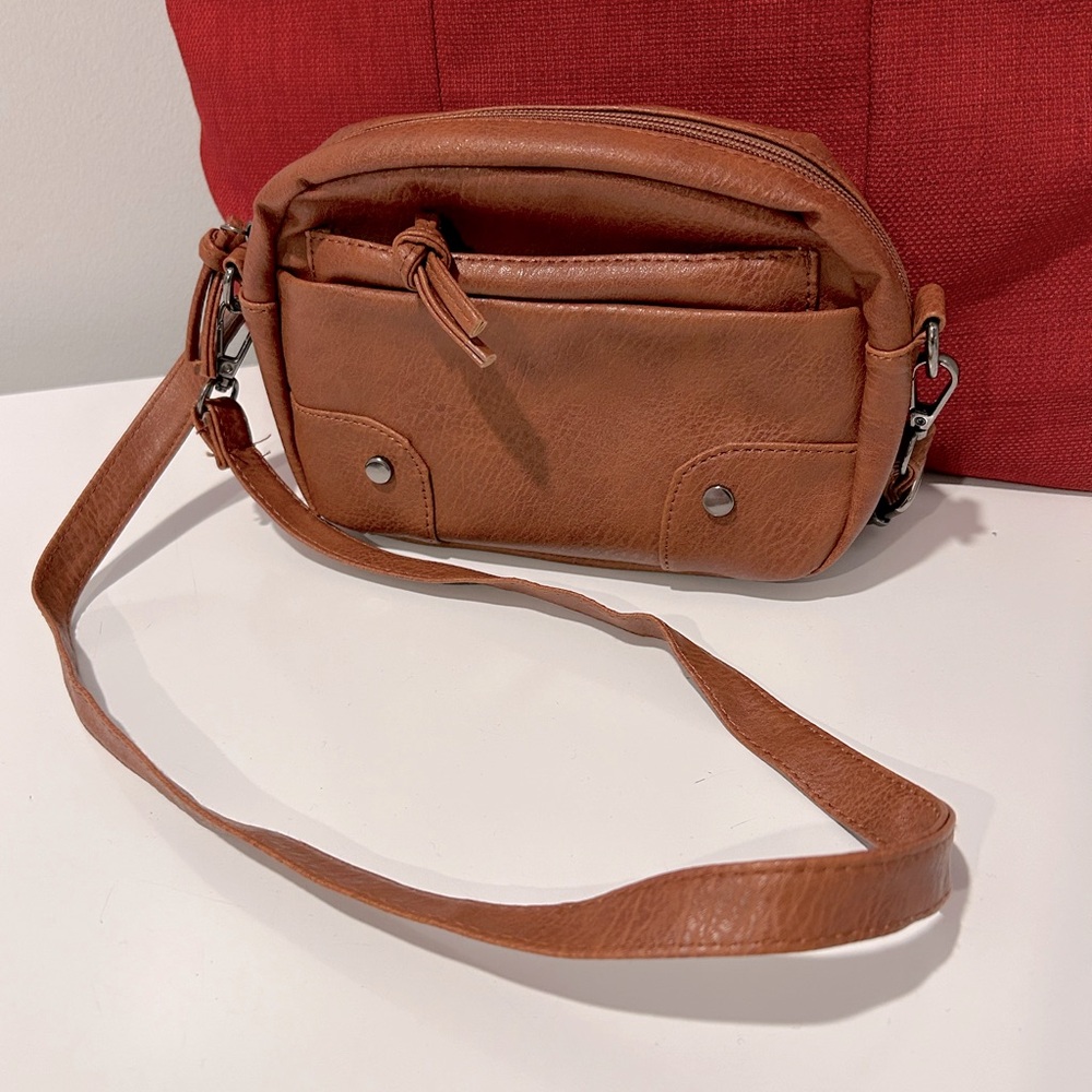 PU Leather Crossbody Purse